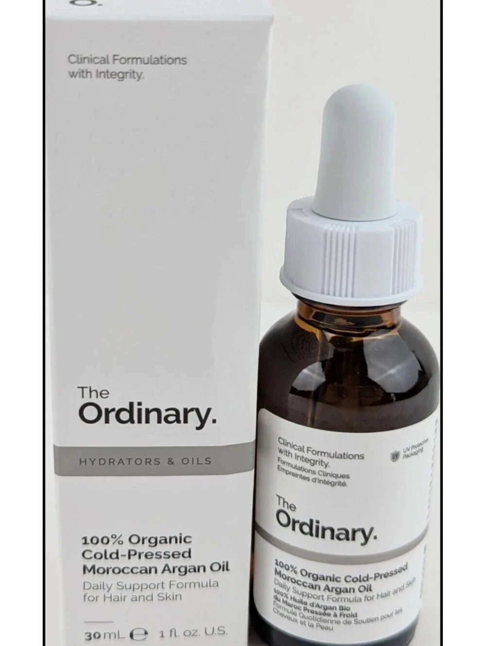 The Ordinary Hyaluronic Acid 2% + B5 Serum, 100% Organic Moroccan Argan Oil NEW